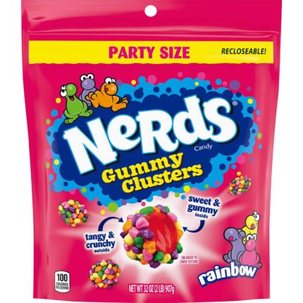 Nerds Gummy Clusters Family Size 32 Ounce