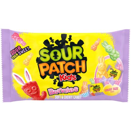 SOUR PATCH KIDS Bunnies Soft  Chewy Easter Candy 18 Snack Packs